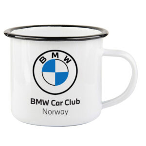 BMW Car Club Norway emaljekopp